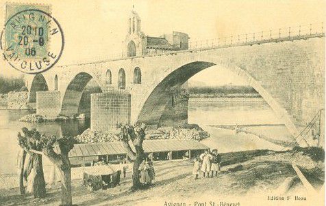Pont Saint-Bénézet à Avignon