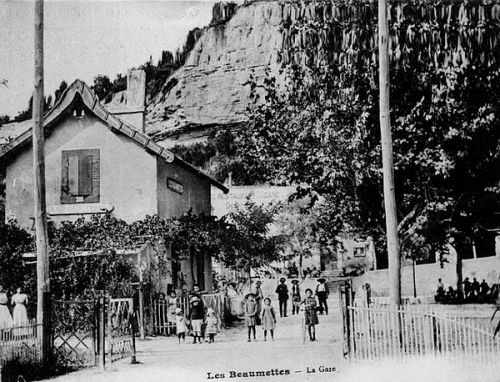 Beaumettes. La gare (1919)