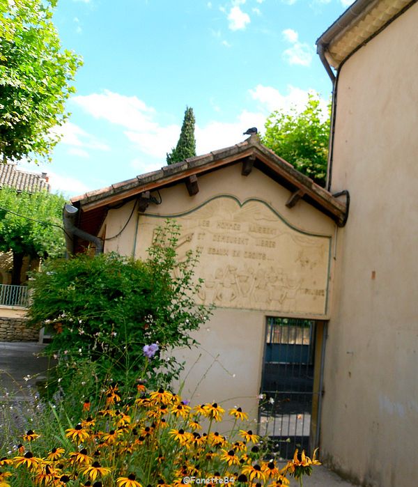 Fresque à Lagnes