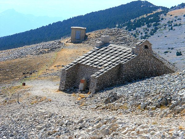 Chapelle haut du Mont-Ventoux 2015