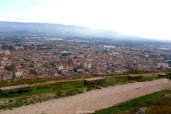 Cavaillon vue de la colline St Jacques