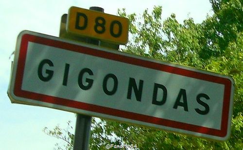 Panneau de Gigondas