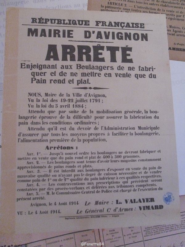Avignon. Exposition 14-18