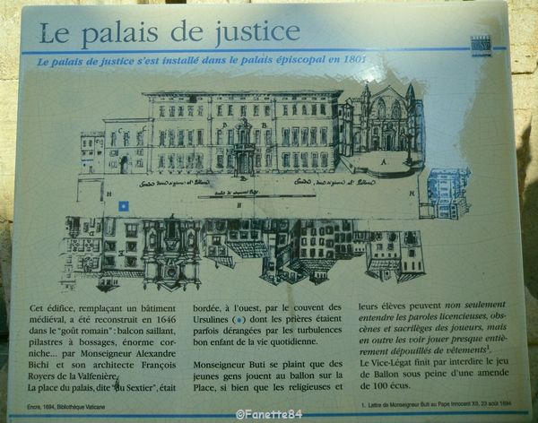 Palais de justice Carpentras