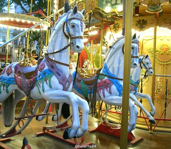 Avignon, chevaux de bois (carrousel)