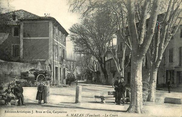 Le Cours à Mazan