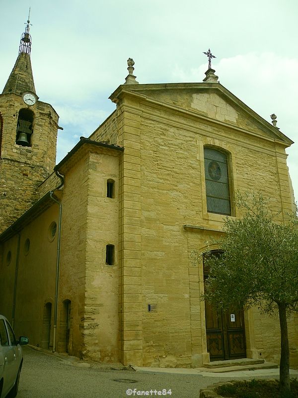 L'église de Notre Dame de Calvias à Malemort Du Comtat