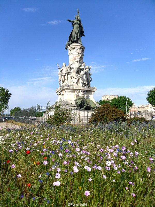 Statue du Centenaire à Avignon