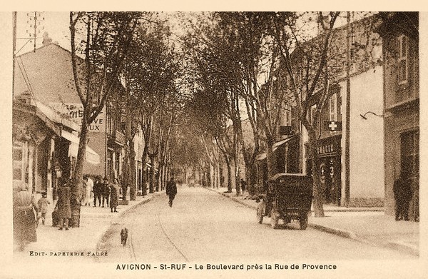 Avignon, Boulevard Saint-Ruf
