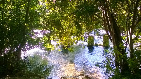 Jardin de Pétraque à Fontaine de Vaucluse