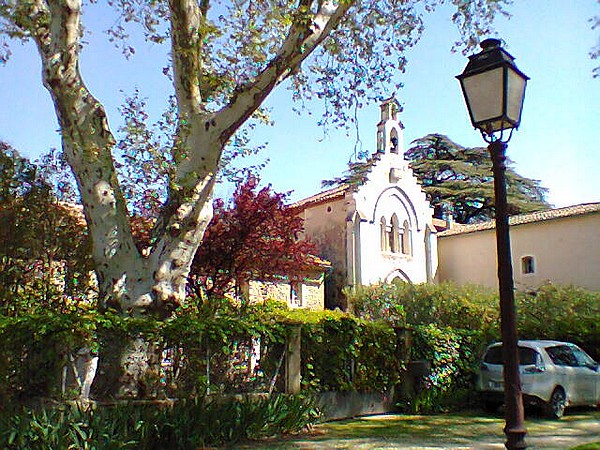 L'église de Causans à Jonquières
