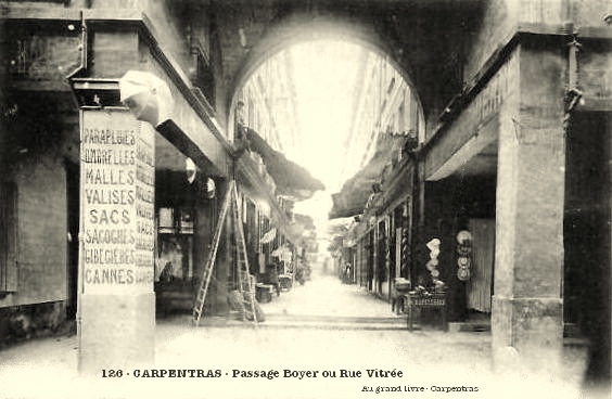 Passage Boyer à Carpentras (1782-1875)
