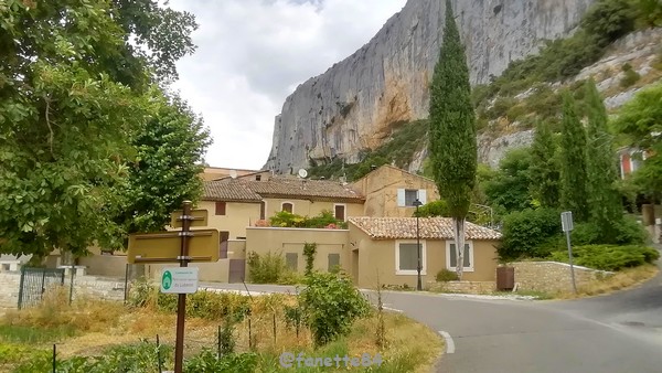 Falaise Madeleine à Lioux