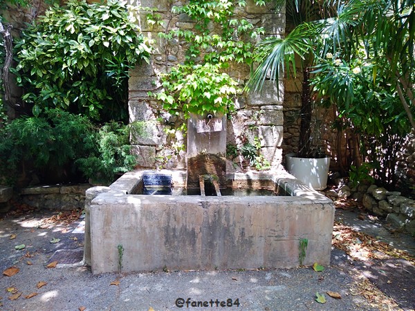 Fontaine à Lioux