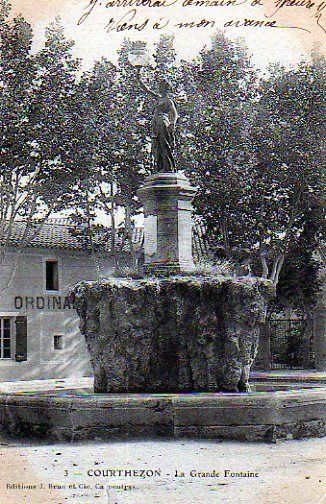 Fontaine de Courthézon.