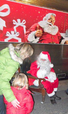 Le train de Noël 2010