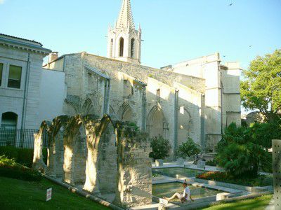 Ruine su Square Agricol Perdiguier à Avignon