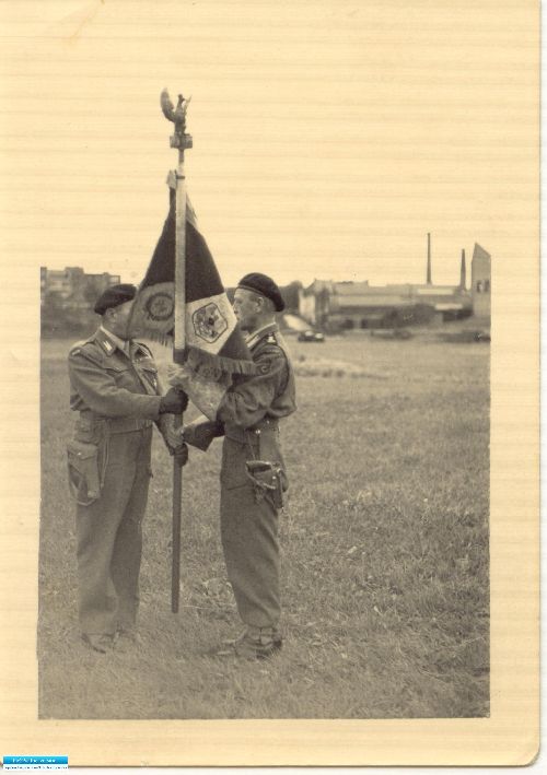 1941_Remise du drapeau du régiment