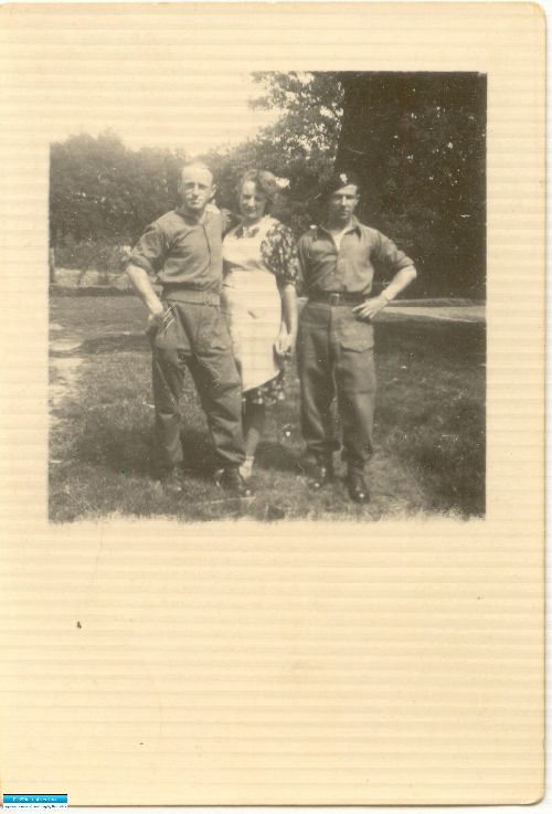 1946_Eté SK & SLUSARCZYK avec son amie ALLEMAGNE