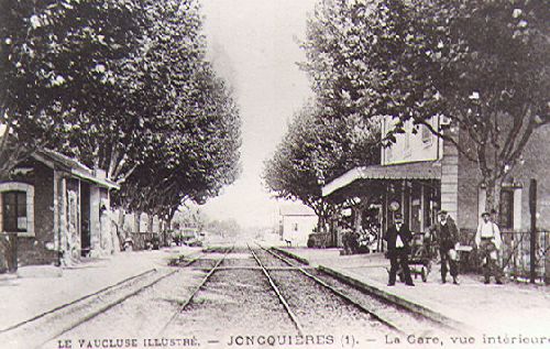 LA GARE DE JONQUIERES