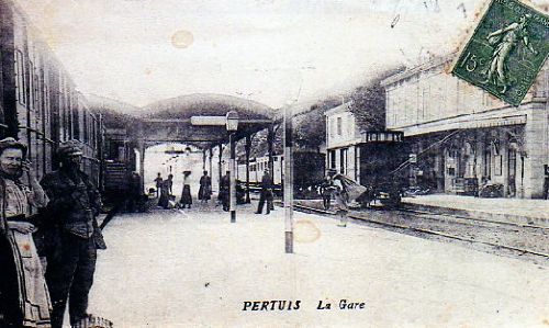 LA GARE DE PERTUIS