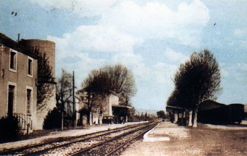 LA GARE DE MERINDOL