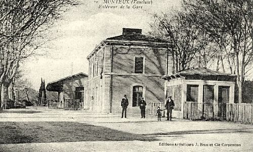 LA GARE DE MONTEUX