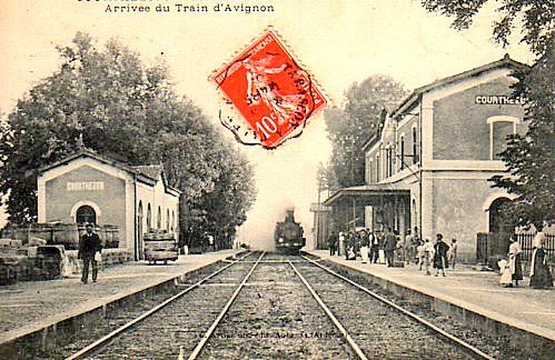 GARE DE COURTHEZON