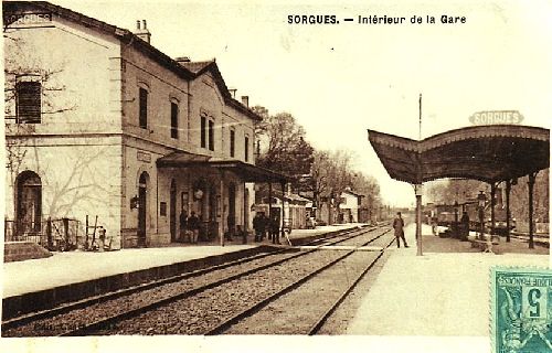 LA GARE DE SORGUES