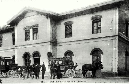 LA GARE DE BOLLENE