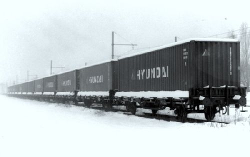 WAGON PORTE CONTAINERS