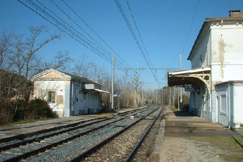 gare de st saturnin côté voies