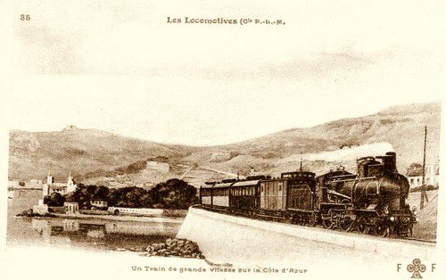 Train rapide Côte d'Azur