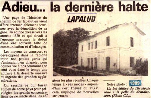 Gare de Lapalud