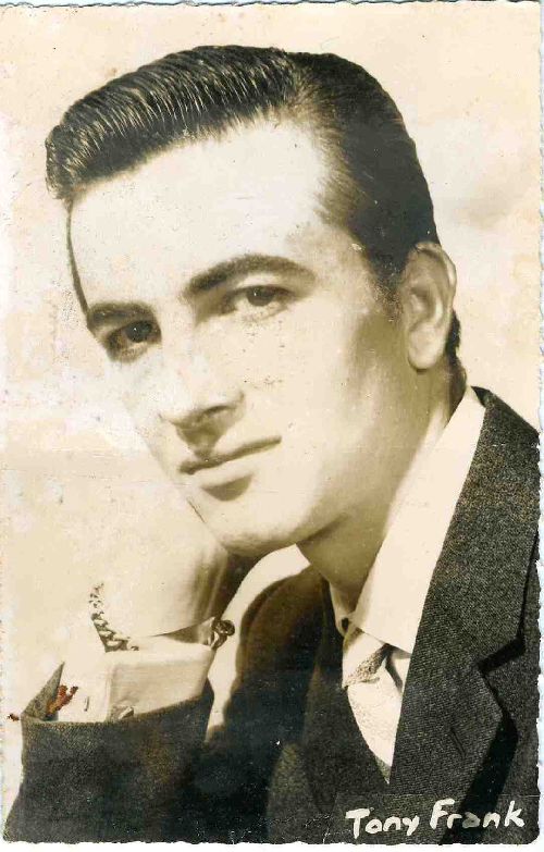 Tony FRANK chanteur en 1962