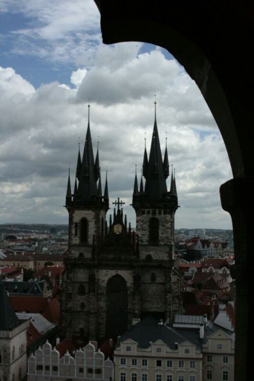 La cathédrale vue de la tour