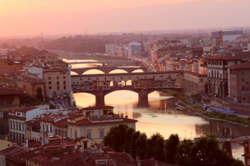 Coucher sur Florence