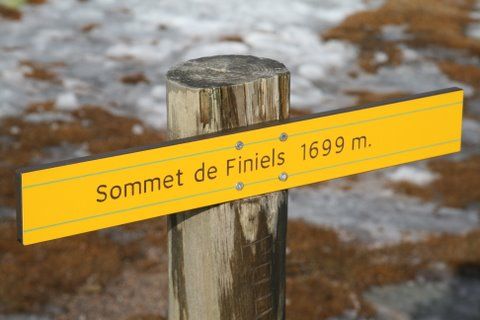 On y est passé (point culminant du Mont Lozère)