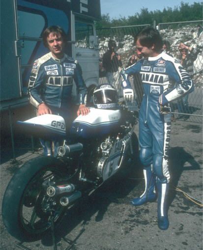 - Patrick PONS: Champions du monde 750cc en 1979-Crhistian SARRON: Champion du monde 250cc en 1984.