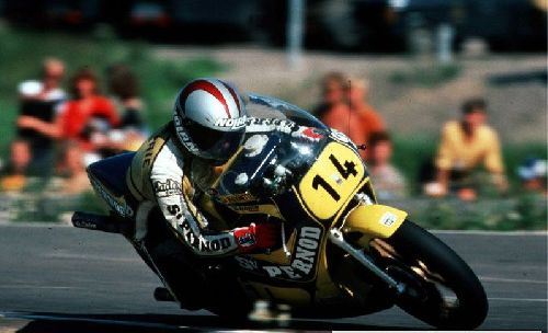 Michel ROUGERIE. Vice champion du monde 250cc en 1975