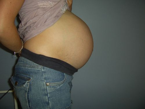 bidou de la proprio à 8 mois de grossesse