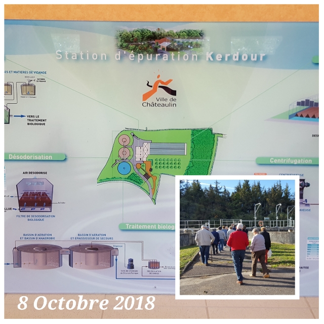 UTL - Visite à la station d'épuration le 08 octobre 2018