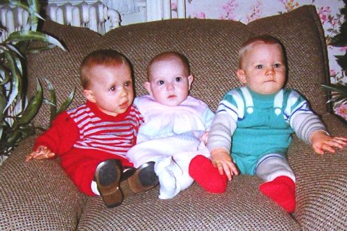 Triplette de cousins : Kevin , Sabrina , Anthony