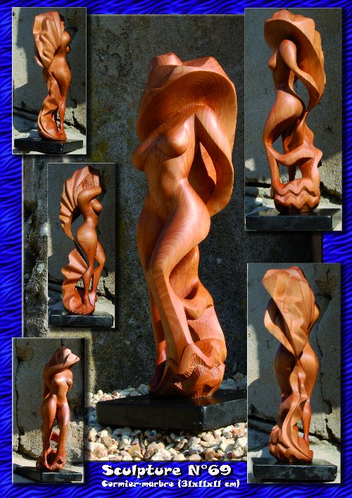 Sculpture N°69 de Sam Phil