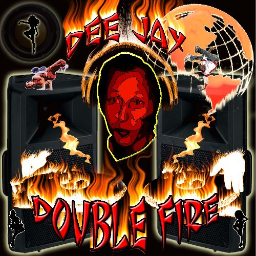 Maquette Logo Double fire