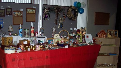 Exposition cadeaux Noël 2009