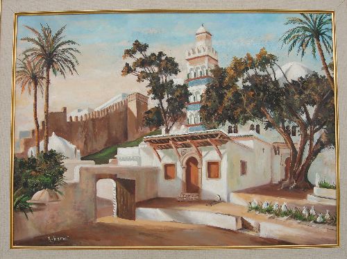 Sidi Abderrahmane-Alger (huile/toile)
