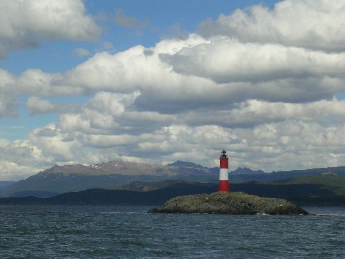 Le phare des éclaireurs sur le canal de Beagle direction Cap Horn