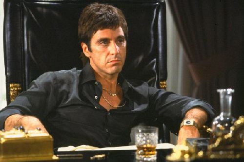 Il mourrut sous les feux : Al Pacino, ici, dans Scarface, version De Palma