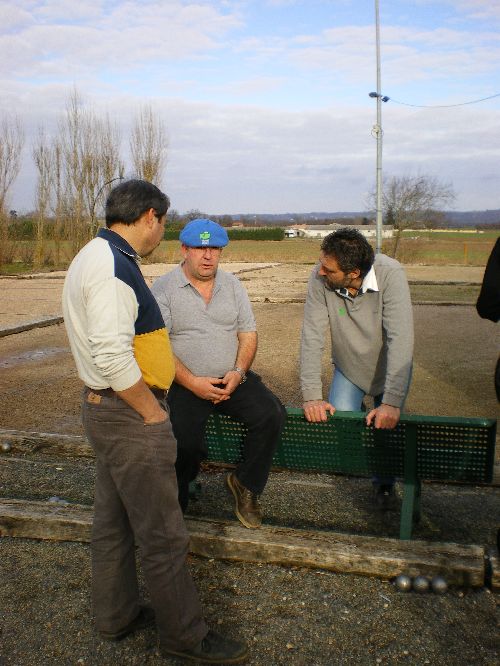 1 ere reunion des bergers de sayrac(Gilles,Claude,Daniel)